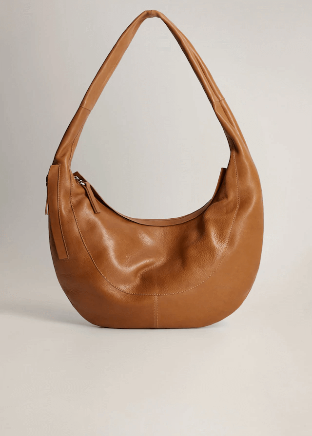 коричневая сумка хобо